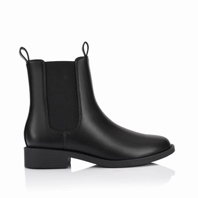 Grayson Chelsea Ankle Boots - Black Verona Trish Ankle Boots