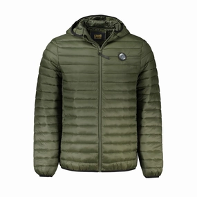 Layers Of Jackets Green Polyamide Men Jacket