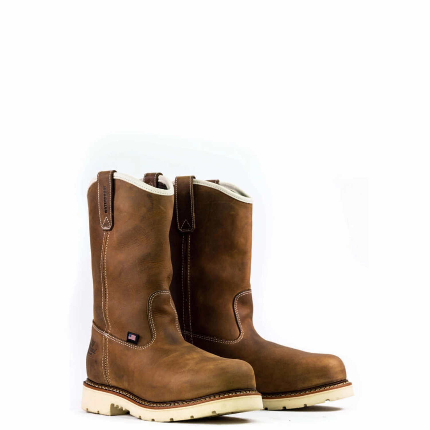 Thorogood Men's American Heritage 11" Waterproof EH Steel Toe Wellington Boot Ariat Work Boots Steel Toe