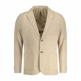 Boden Mini Coats Guess Jeans Beige Cotton Men Jacket