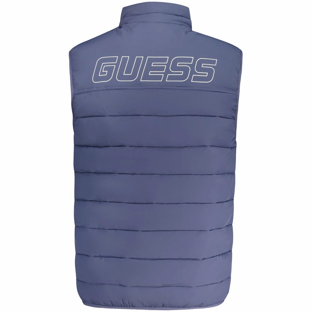 Guess Jeans Blue Spandex Men Jacket Best Sport Coats To Wear With Jeans