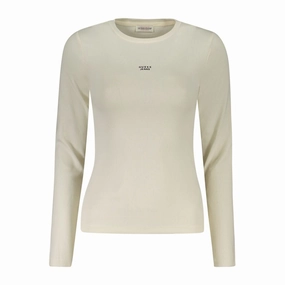 Funny Mother T Shirts Guess Jeans White Cotton Women T-Shirt