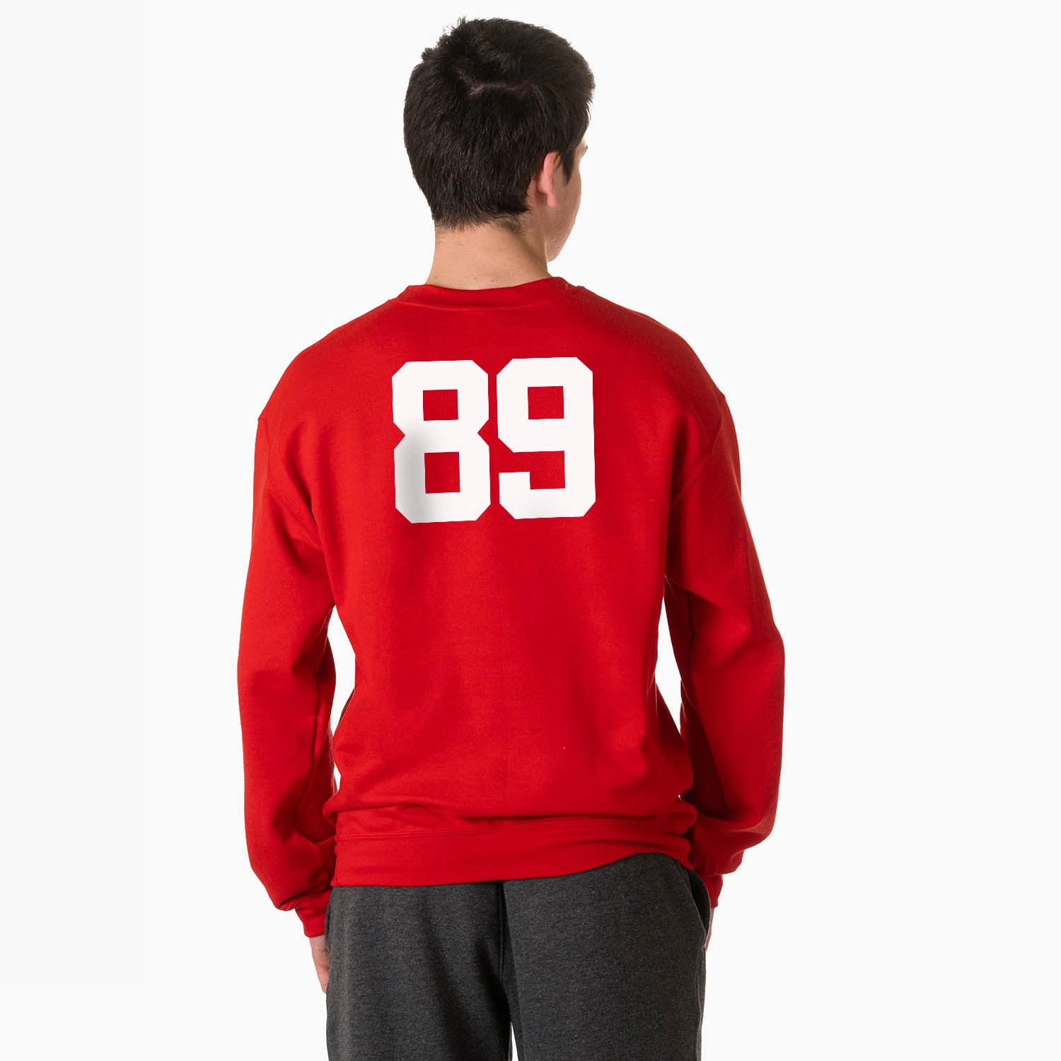 Pac Sun Sweatshirts Guys Lacrosse Crewneck Sweatshirt - My Goal Is to Deny Yours Defenseman