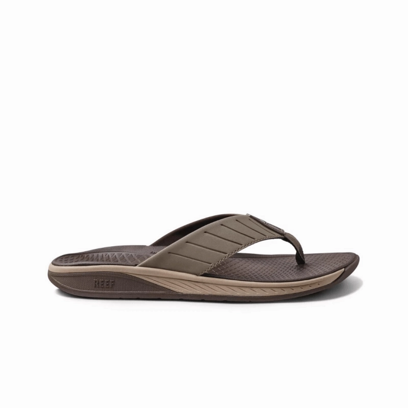 Dressy Flip Flops Wedding Reef Men's The Deckhand - Java