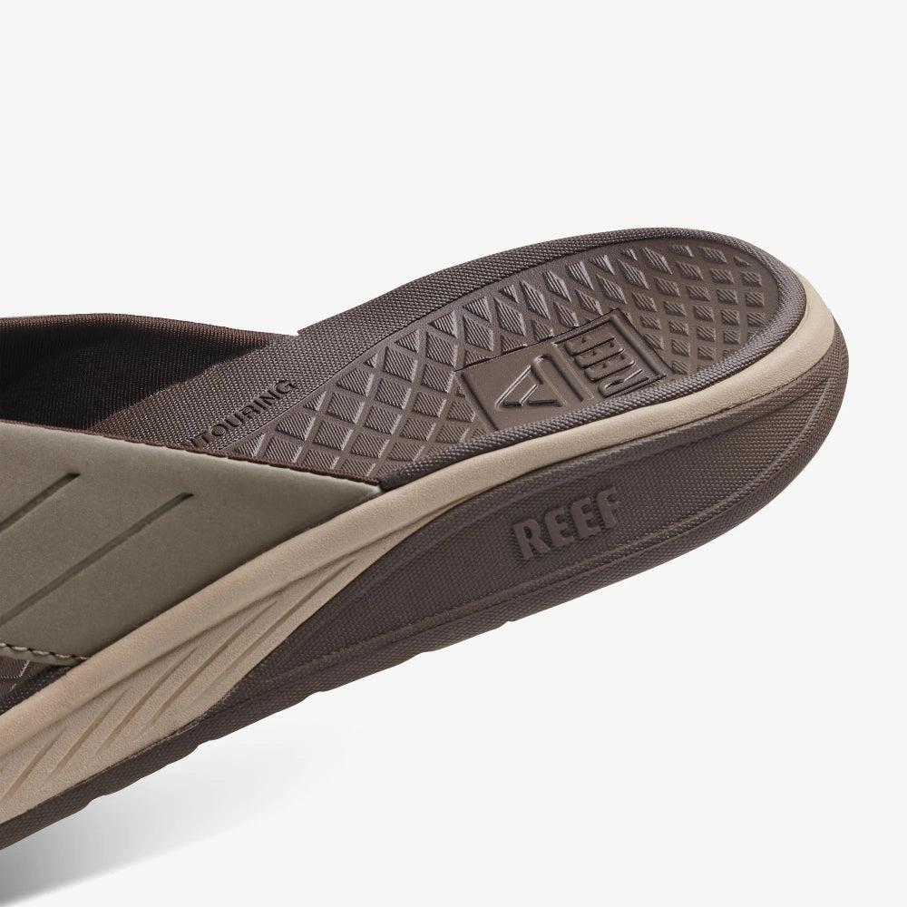 Reef Men's The Deckhand - Java Flip Flop Slipper
