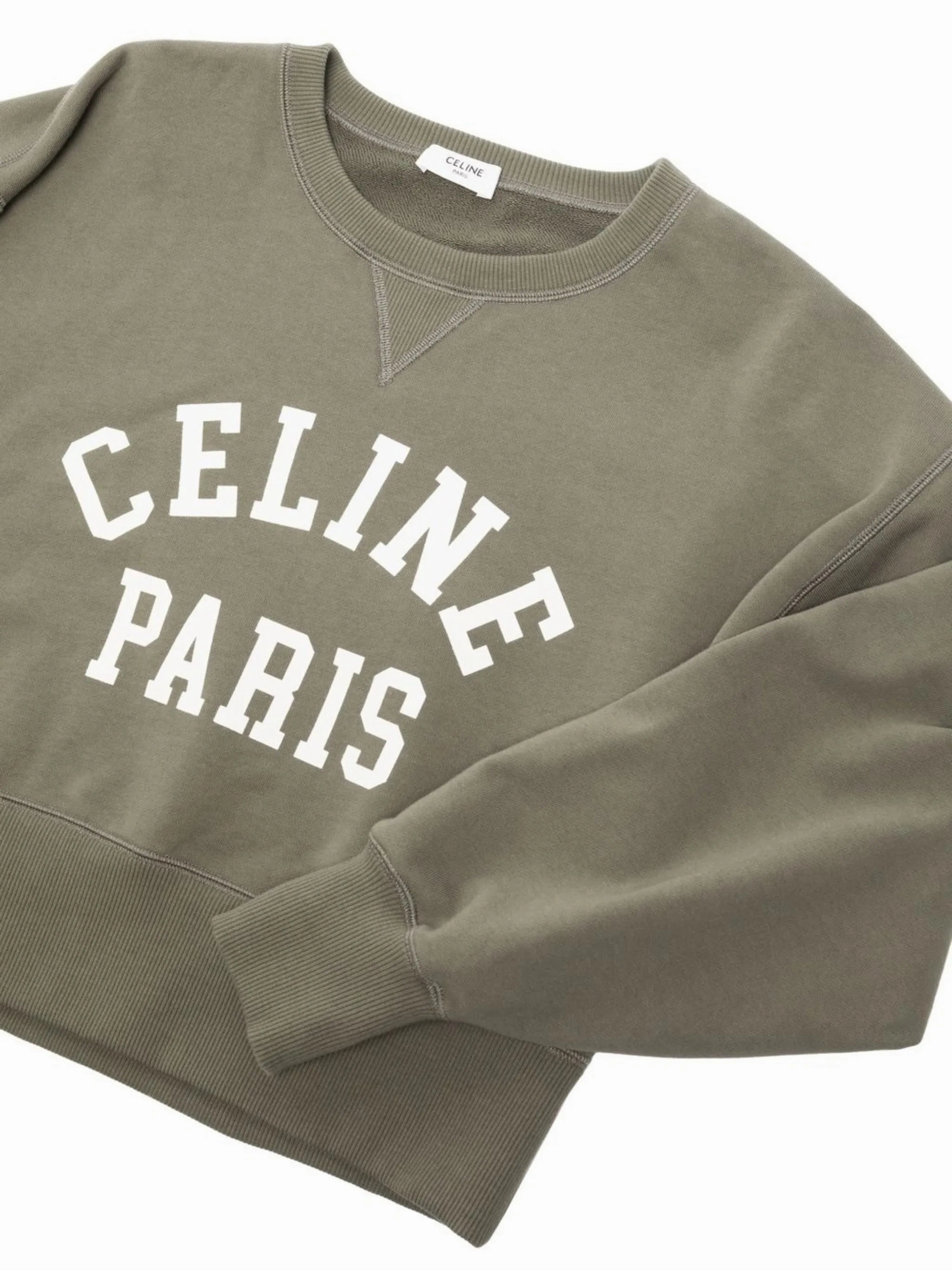 Shiraleah Sweatshirts cropped logo print sweatshirt