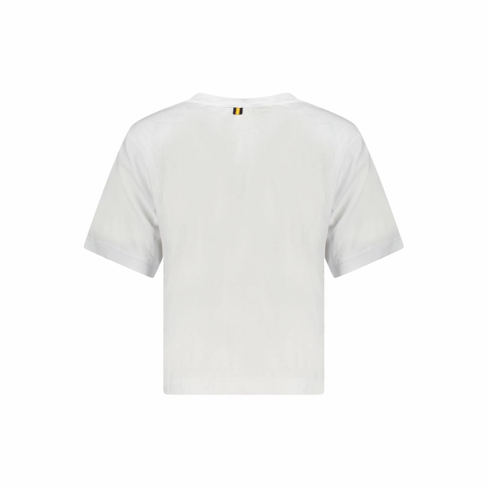 Gay T Shirts K-WAY White Cotton Women T-Shirt