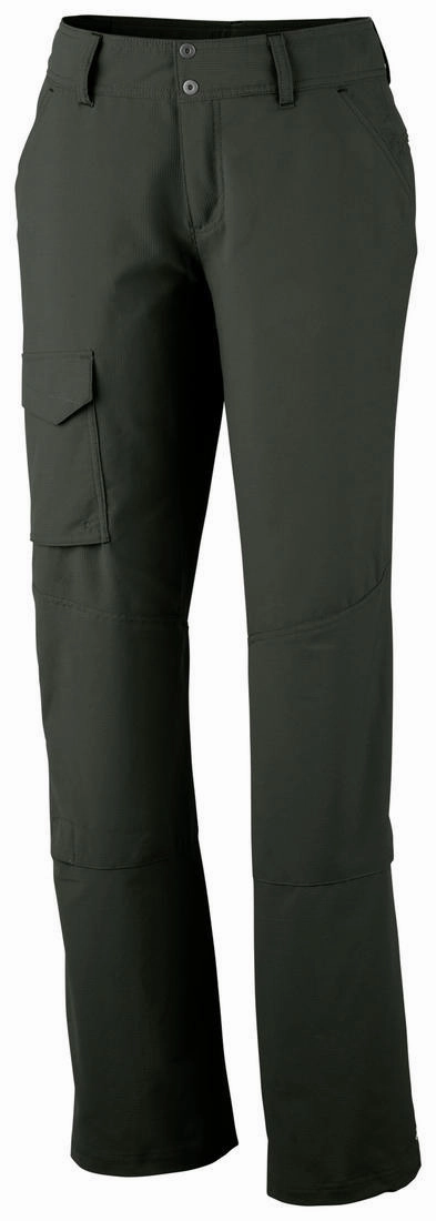 Cargo Pants And Long Sleeve Shirt Columbia Women Green Silver Ridge Pant (Sun Protection)