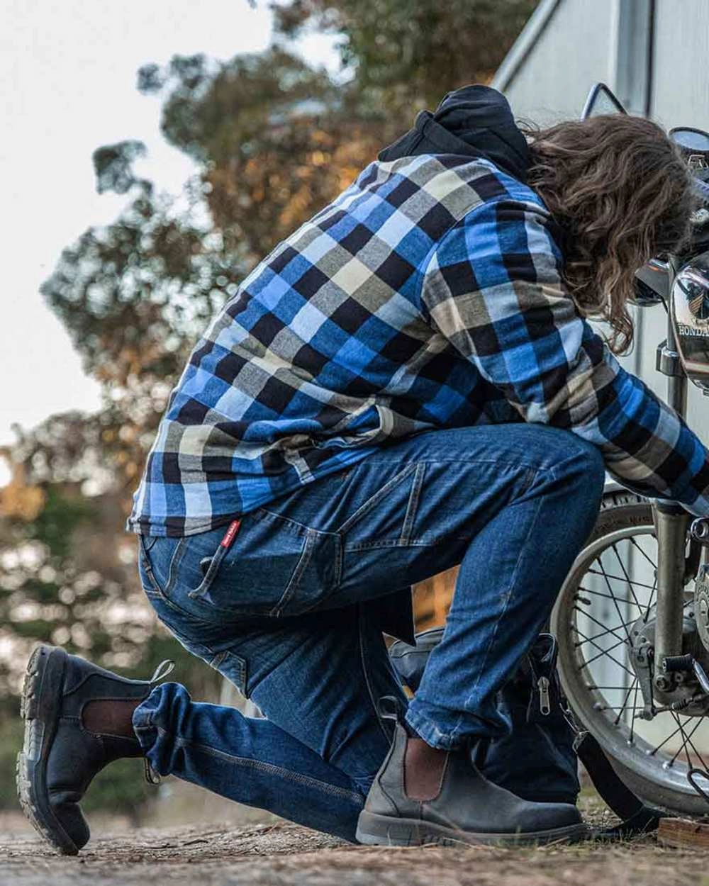 4e Composite Toe Work Boots Hard Yakka Brumby Non-Safety Dealer Boots