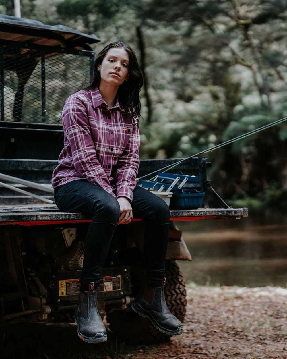 Hard Yakka Womens Banjo Non Safety Elastic Gusset Boots Work Boots Ebay