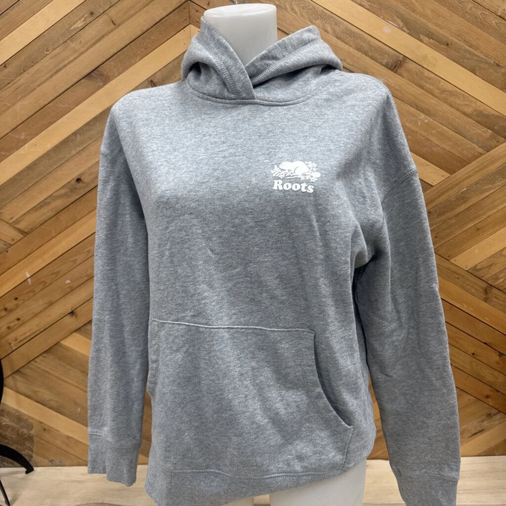 Roots - Women's Sweater - MSRP $92: Grey/White-women-XS Tampa Bay Buccaneers Sweatshirts & Hoodies