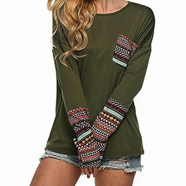 Free Ostrich Tops Women's Patchwork Casual Loose T-shirts Tops With Thumb Holes Fashion Women Clothes Dropshipping Taylor Swift I Wear T Shirts Lyrics