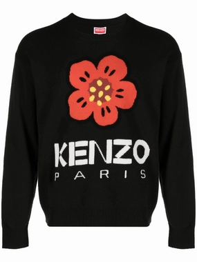 Knitwear Polo Boke Flower-motif wool jumper