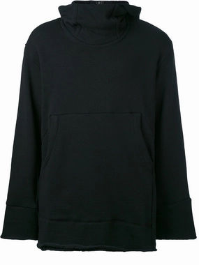 Hooded Jumper Black Interior Buy Cashmere Blend Knitwear