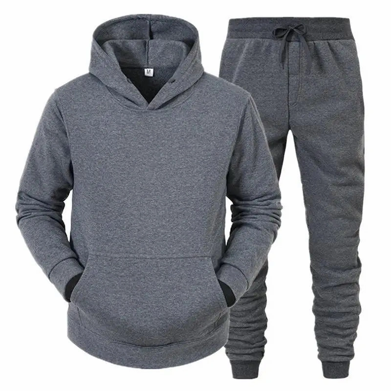 Hooded Sweatshirts and Casual Pants Men's Tracksuit Hoodie Sweatshirts
