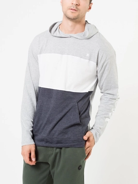 Hurley Blocked Ls Hoody Surfer Sweatshirts