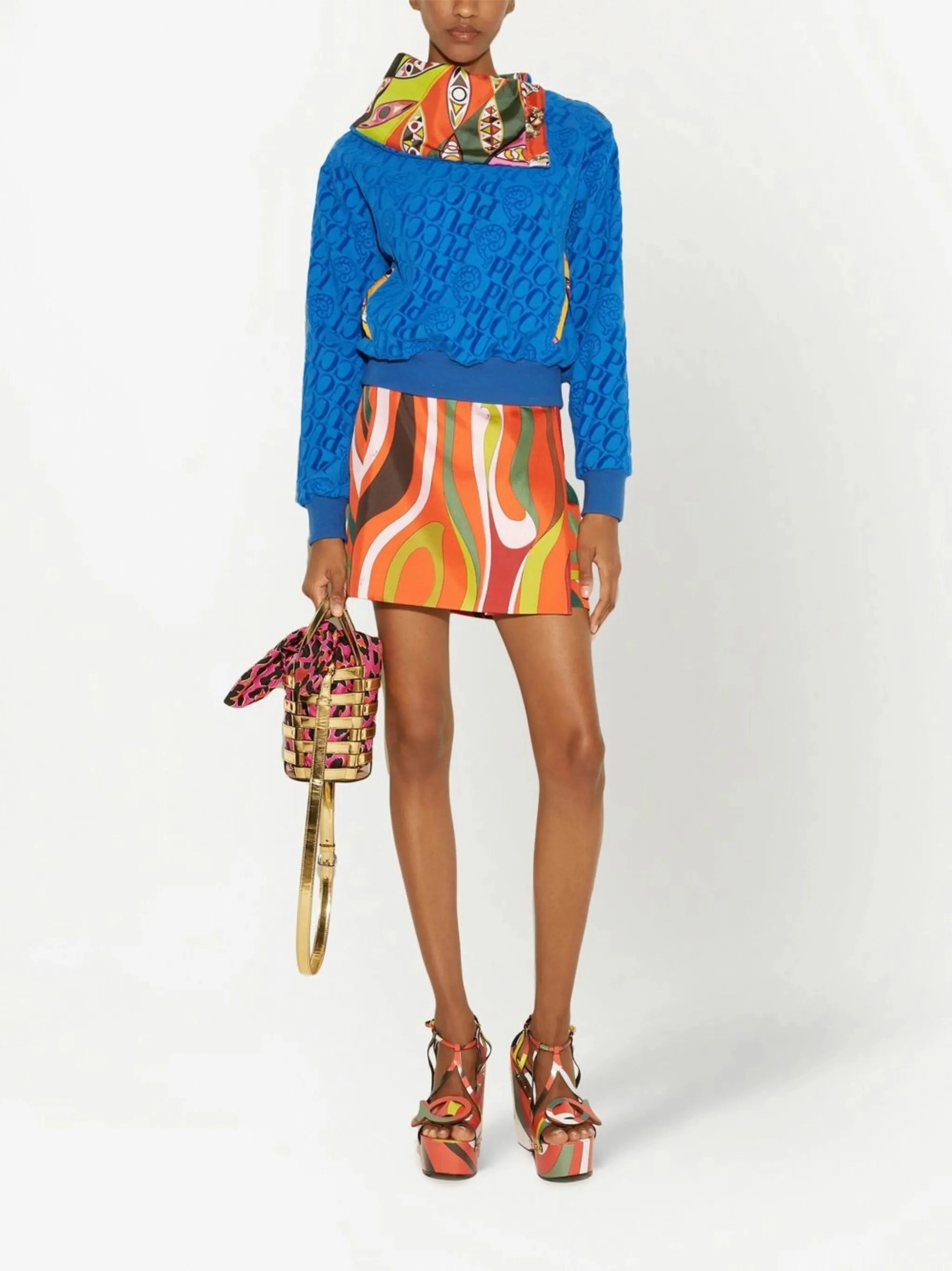 cowl-neck logo sweatshirt Besties Sweatshirts