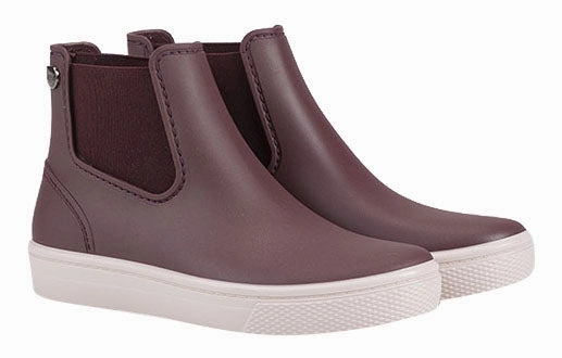 Igor Girl's & Boy's Mini Basquet Waterproof Sneakers, Burdeos Waterproof Shoe Sole Glue