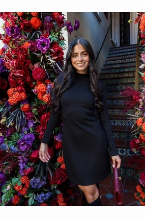 Leg Slit Mini Dress In Your Lane Mini Dress