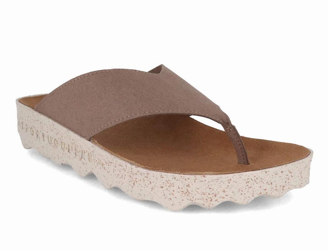 Resort St Lucia ASPORTUGUESAS Women Sandals 'City Line Cami', taupe