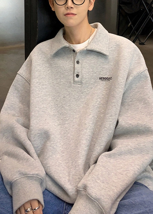 New Men Sweatshirts Print TC024 Cotton Spring Button Green Buy Blank Sweatshirts