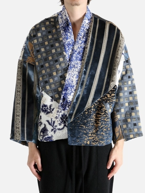 Business Casual Coats EMERGENCY ROOM - Men Patchworked Kimono