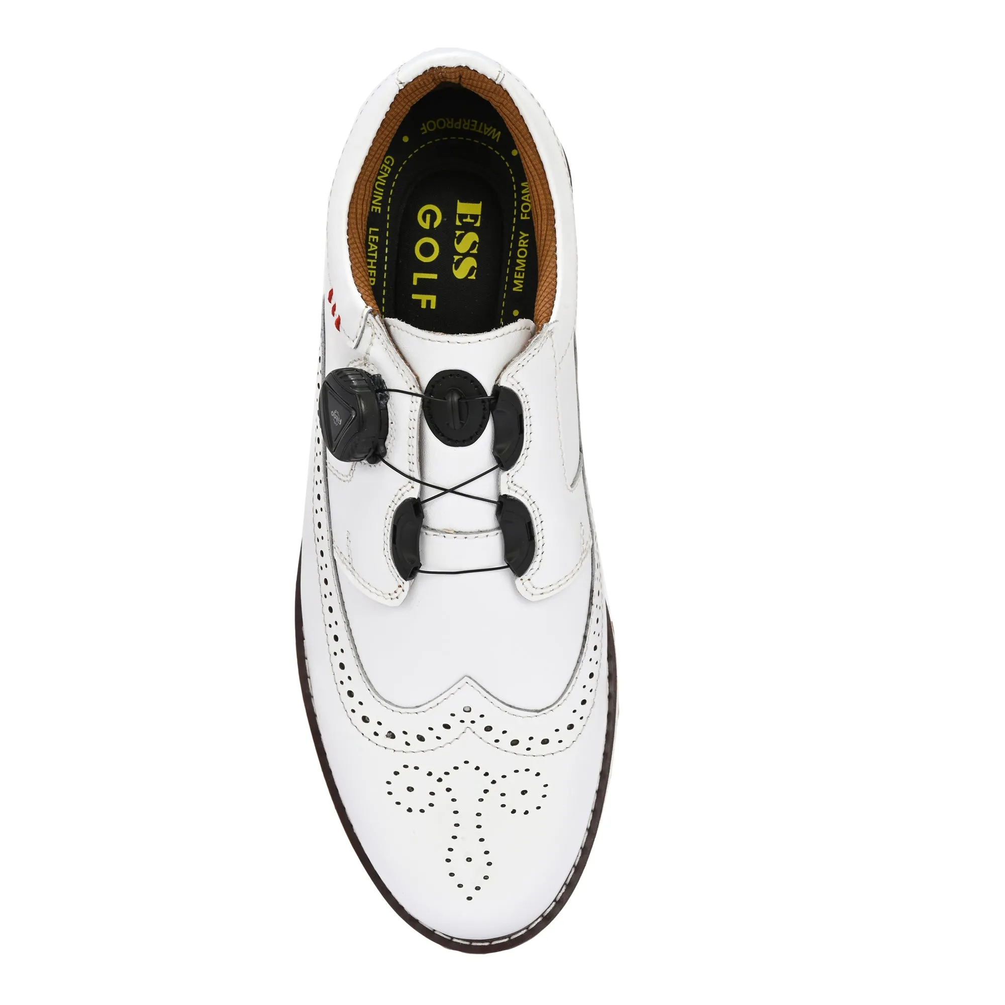 Axis Easy-Go Full White-Golf Shoes Best Waterproof Shoes