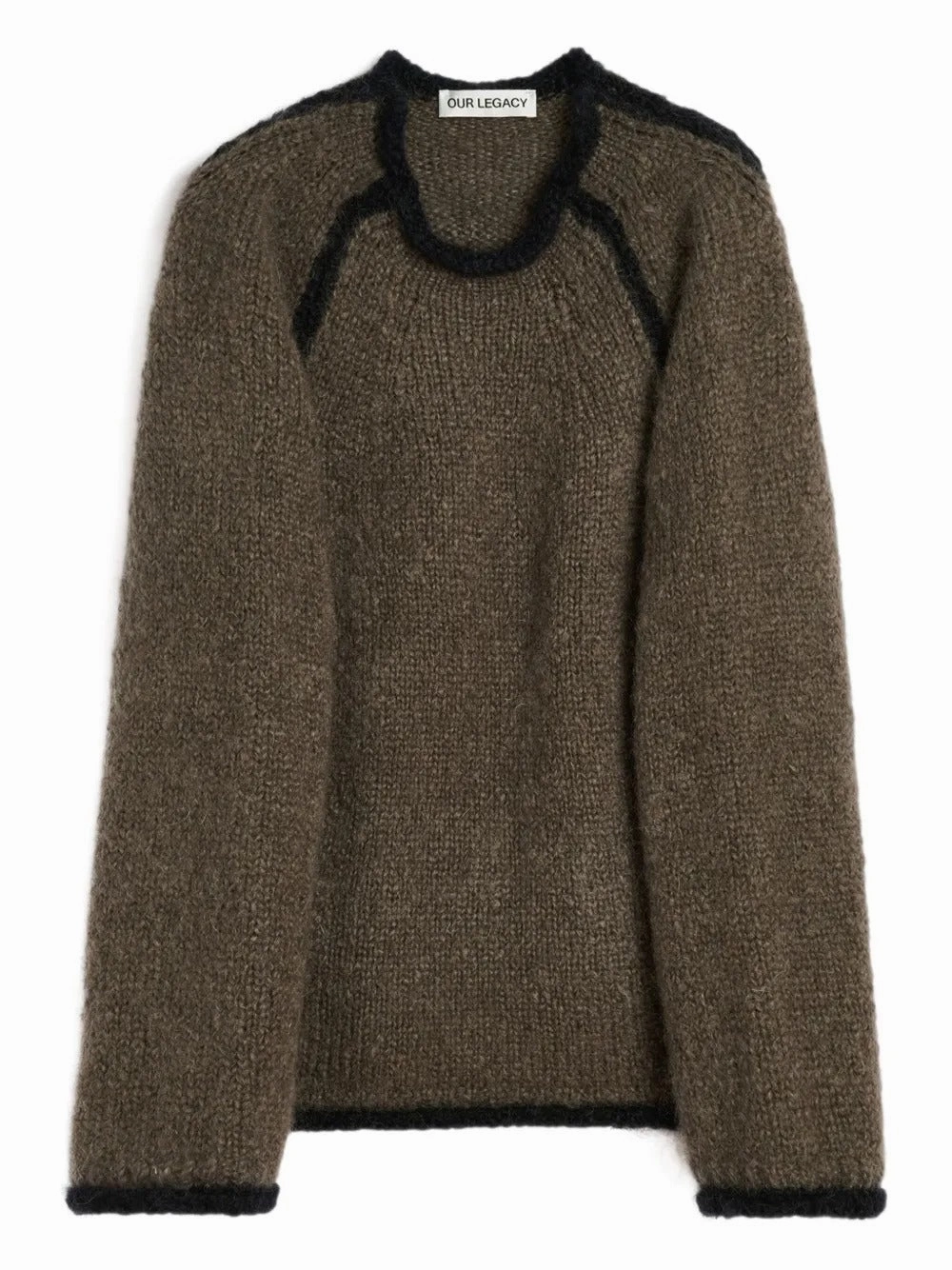 Asymmetric Knitwear OUR LEGACY - Men Rider Roundneck Sweater
