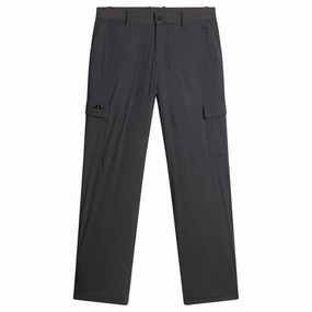 J.Lindeberg Aksel Padded Cargo Golf Pants Asphalt - FW25 Men Petite Straight Leg Cargo Pants