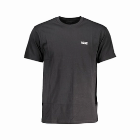 Vans Black Cotton Men T-Shirt Cheap Bulk Custom T Shirts