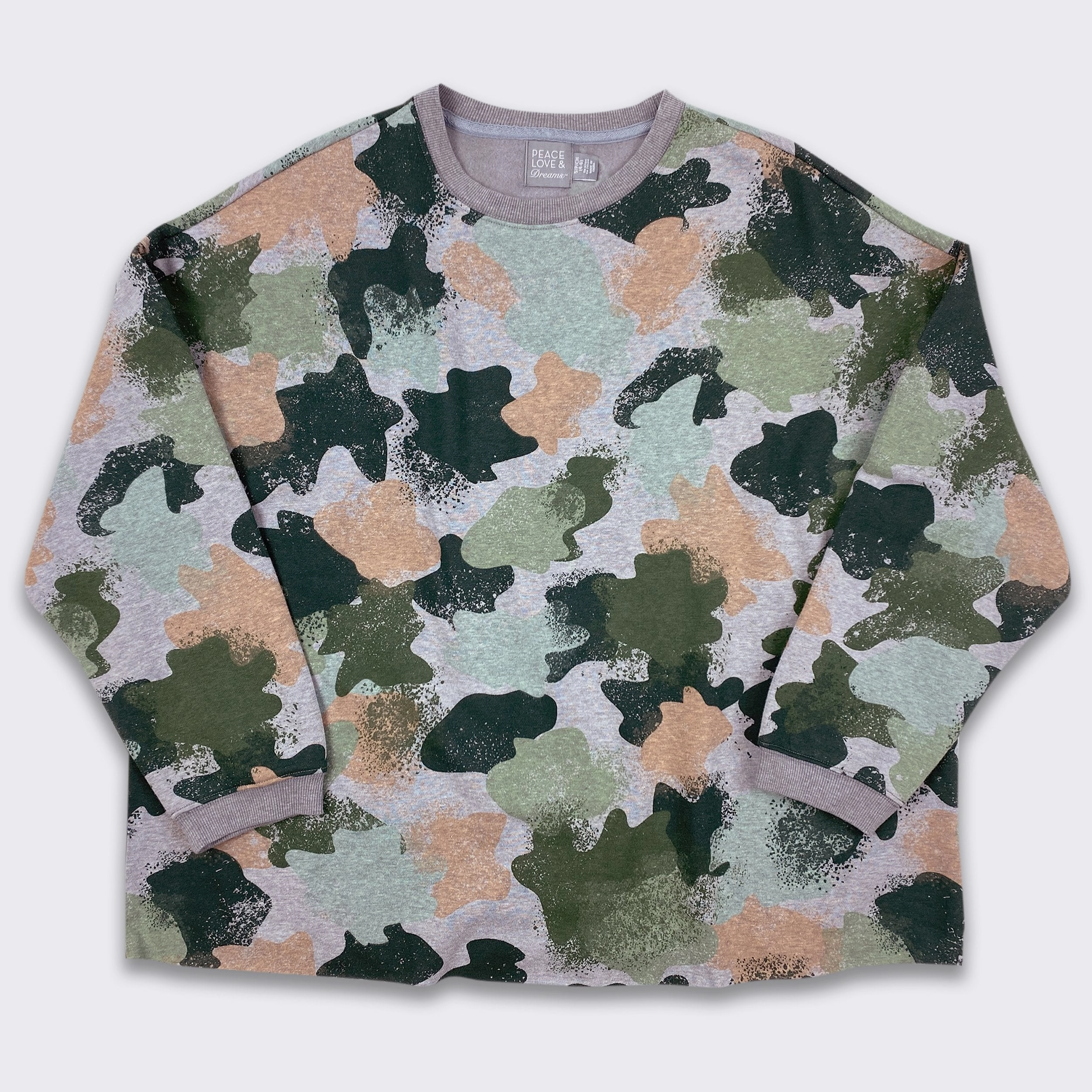 Ladies' Smoked Pearl Camo Collection Sweatshirt Astronomy Sweatshirts