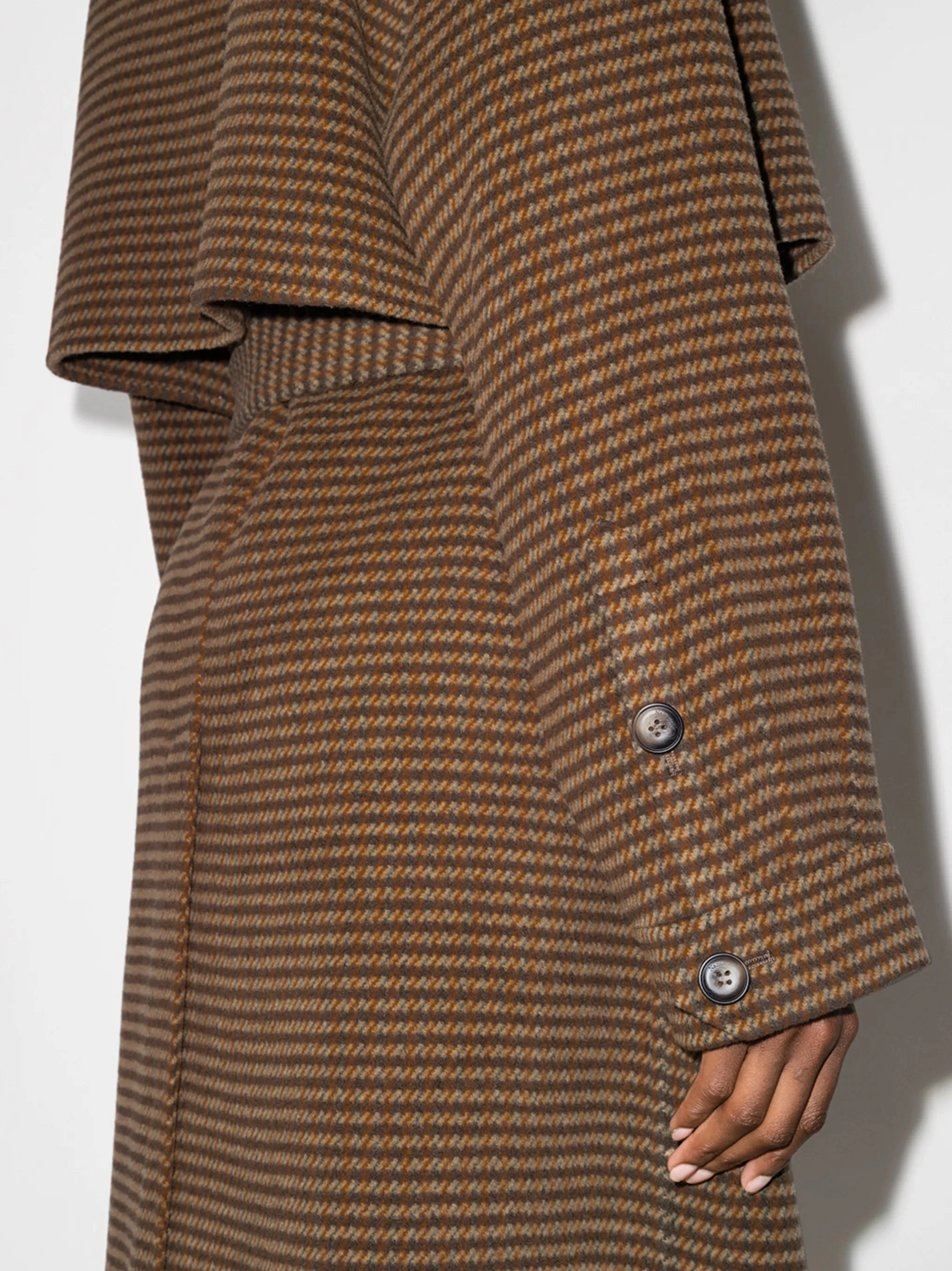 Ara check-pattern coat Winter Coats For Teenage