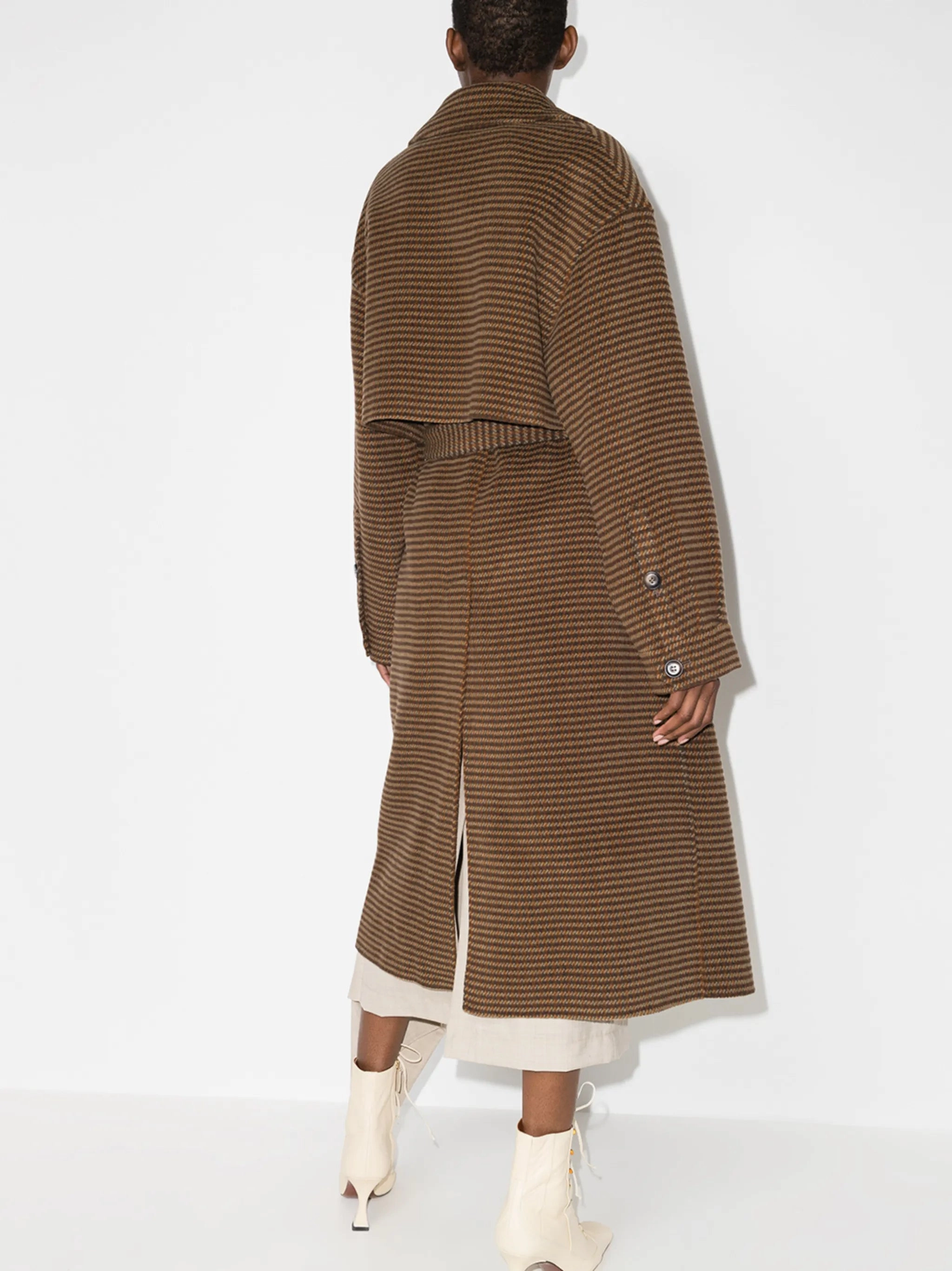 Shooting Coats Ara check-pattern coat