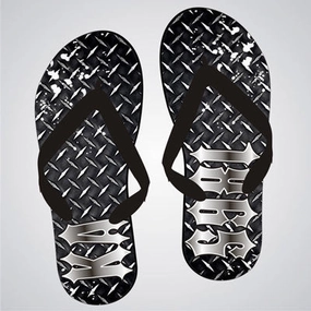 Comfortable Flip Flops For Pregnancy Kappa Alpha Diamond Plate Flip-Flops - SBL100 - SUB