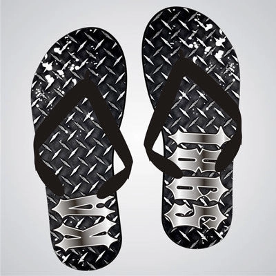 Krystal Flip Flops Kappa Alpha Diamond Plate Flip-Flops - SBL100 - SUB