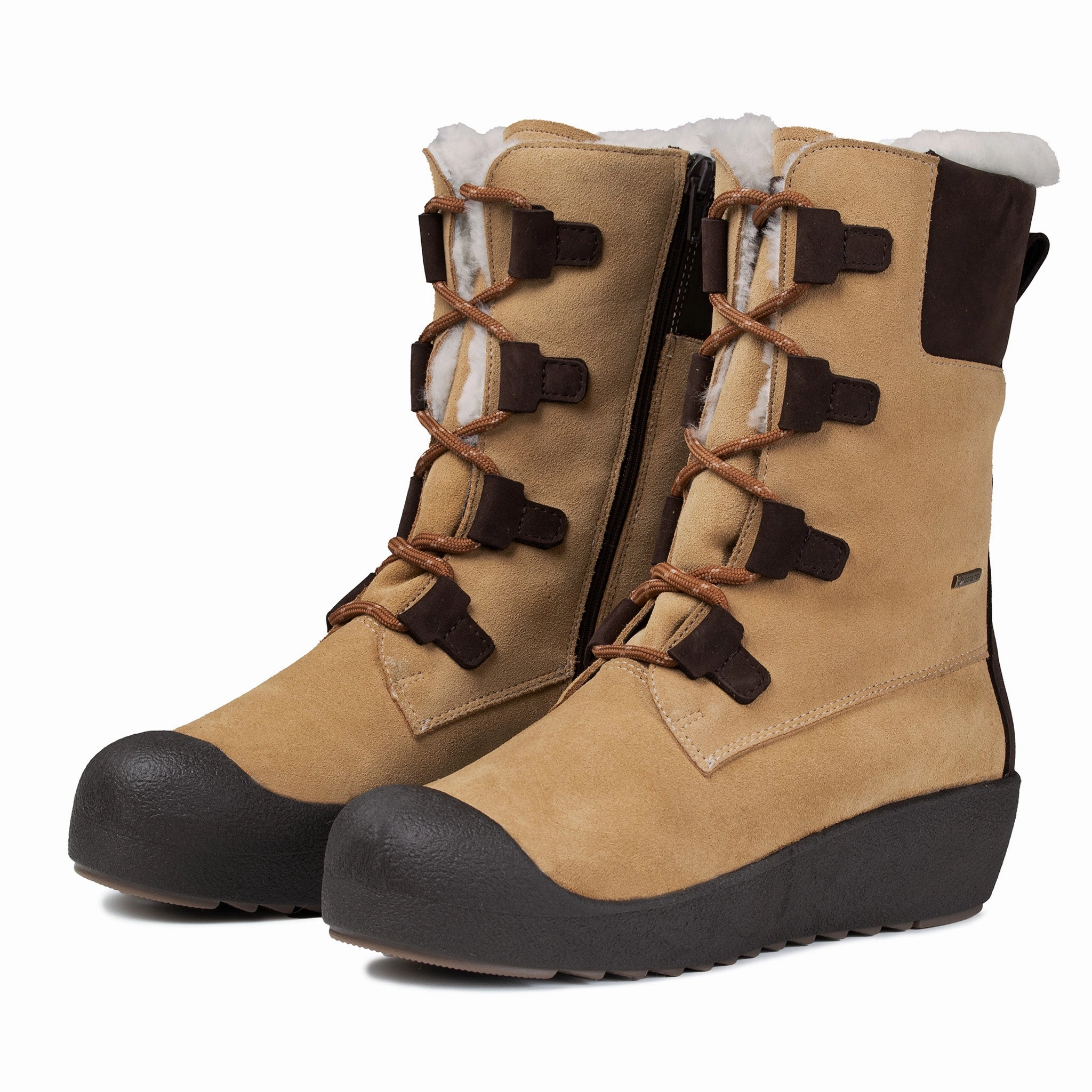 Steel Toe Snow Boots KIILO Women's GORE-TEX warm winter boots