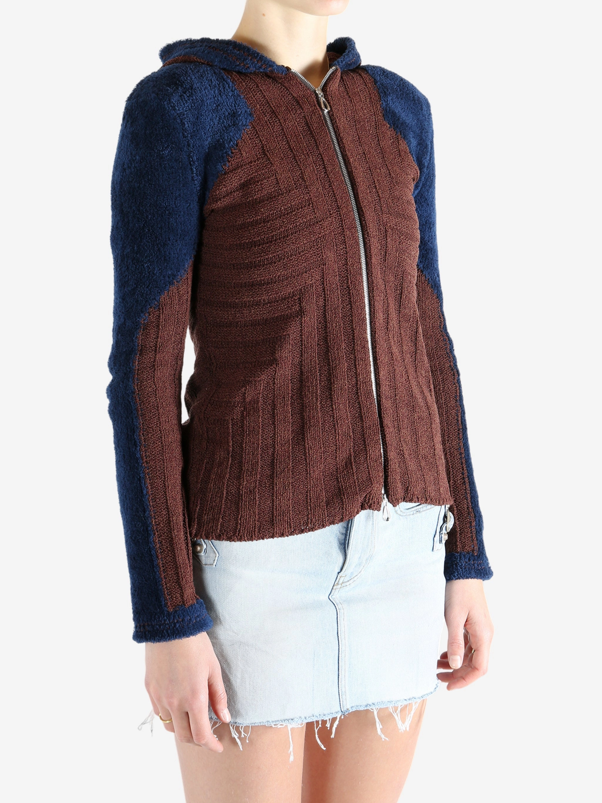 KIKO KOSTADINOV - Women Quimby Fitted Hooded Knit Fashion Illustration Knitwear