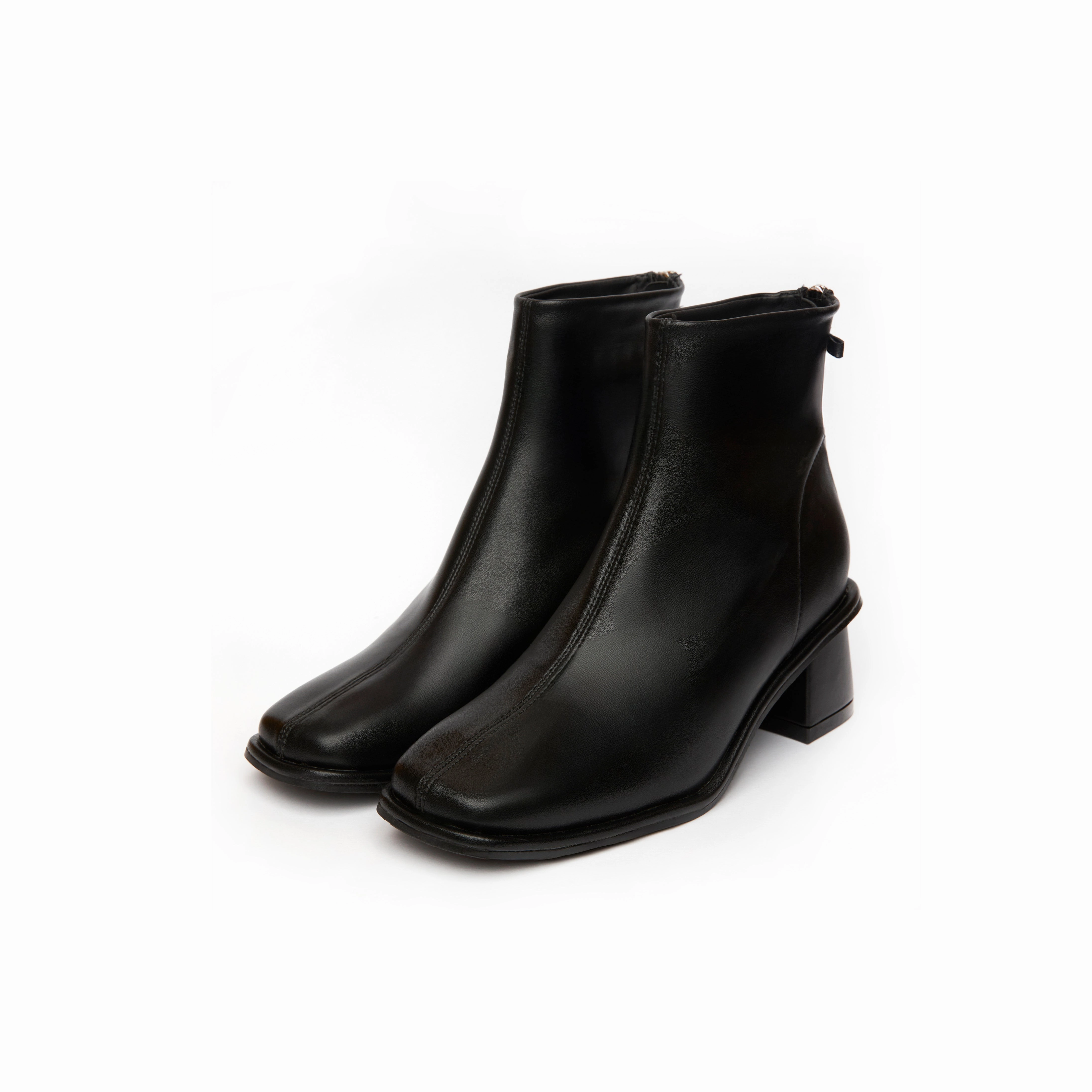 Kiley Zip Boots - Black (BLK) Stylish Dress Boots