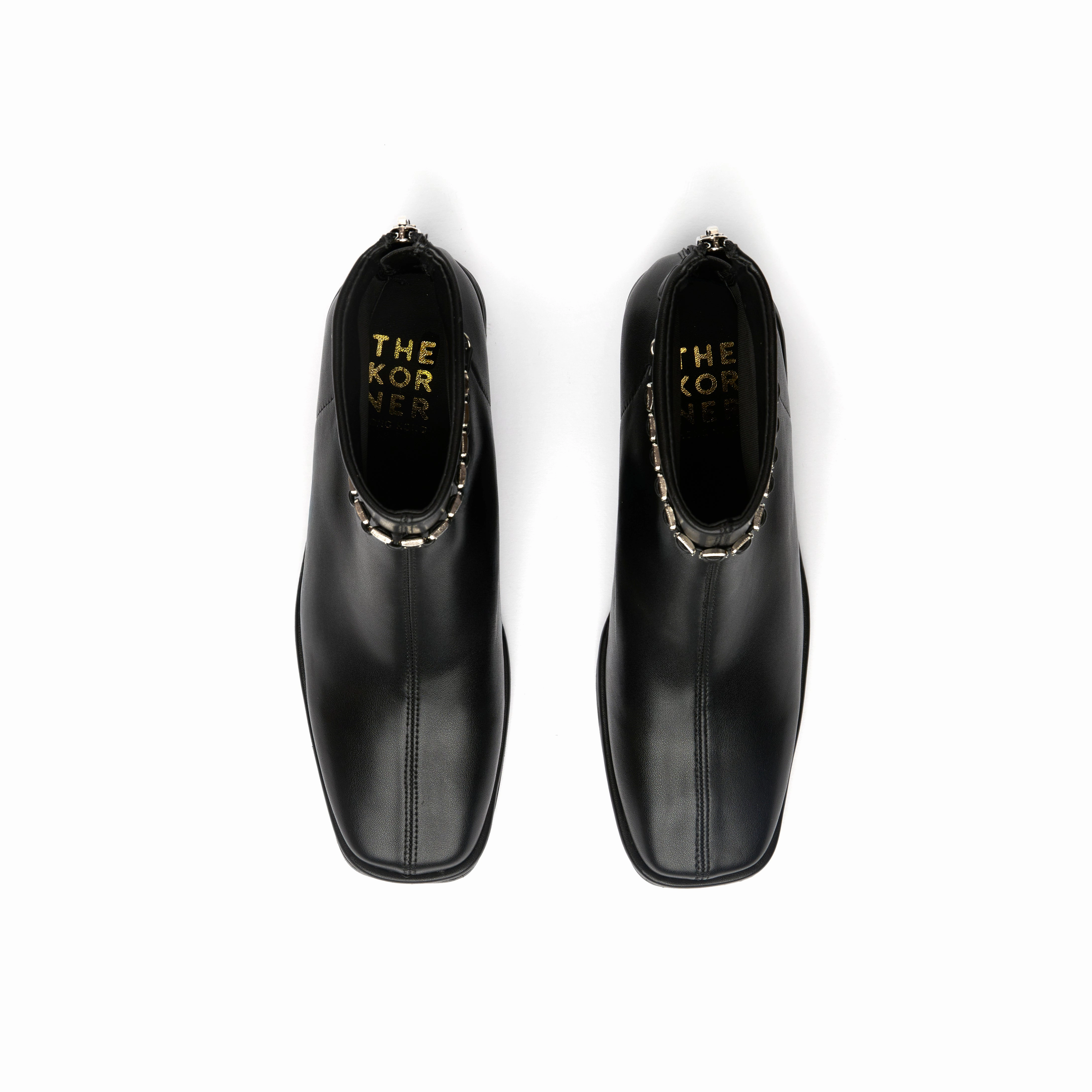 Kiley Zip Boots - Black (BLK) Lug Sole Boots