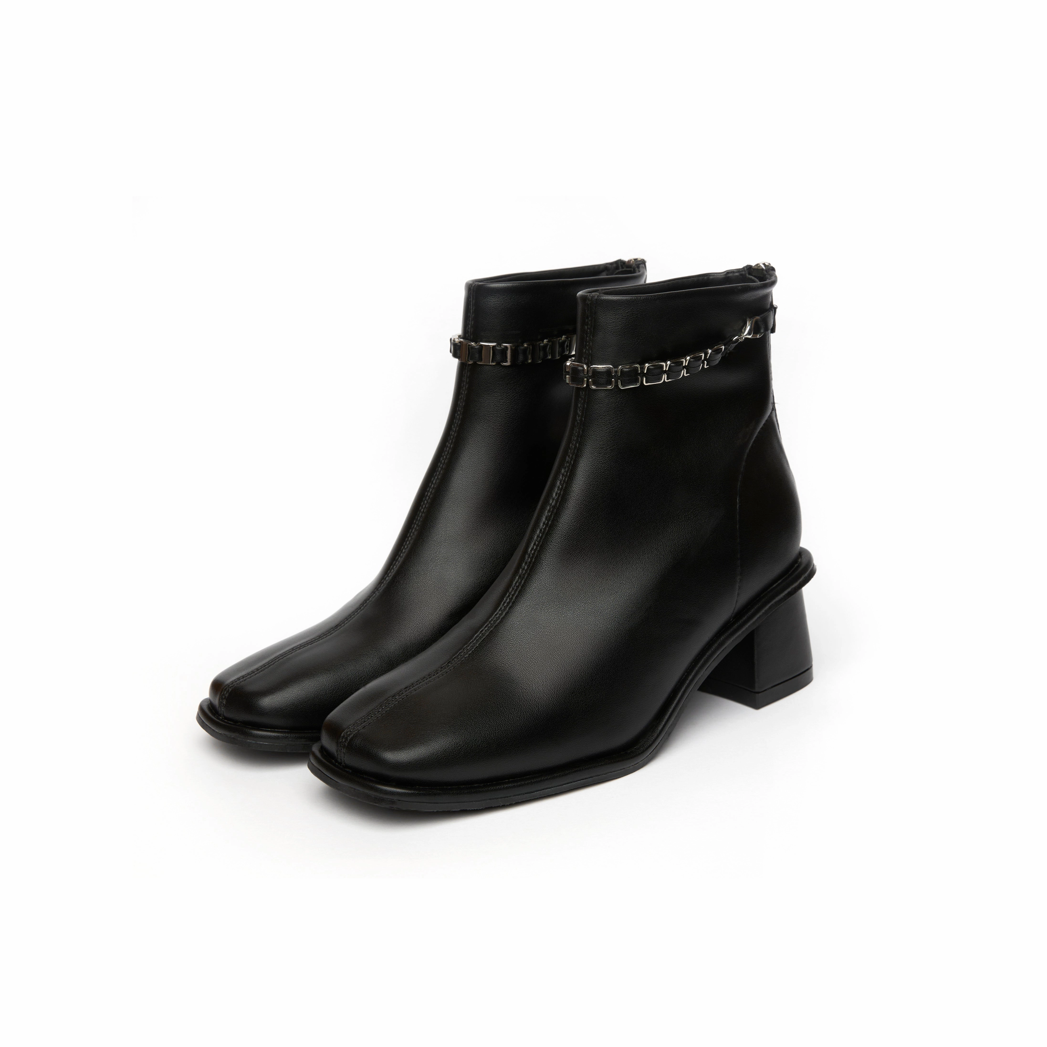 Hermes Boots Kiley Zip Boots - Black (BLK)