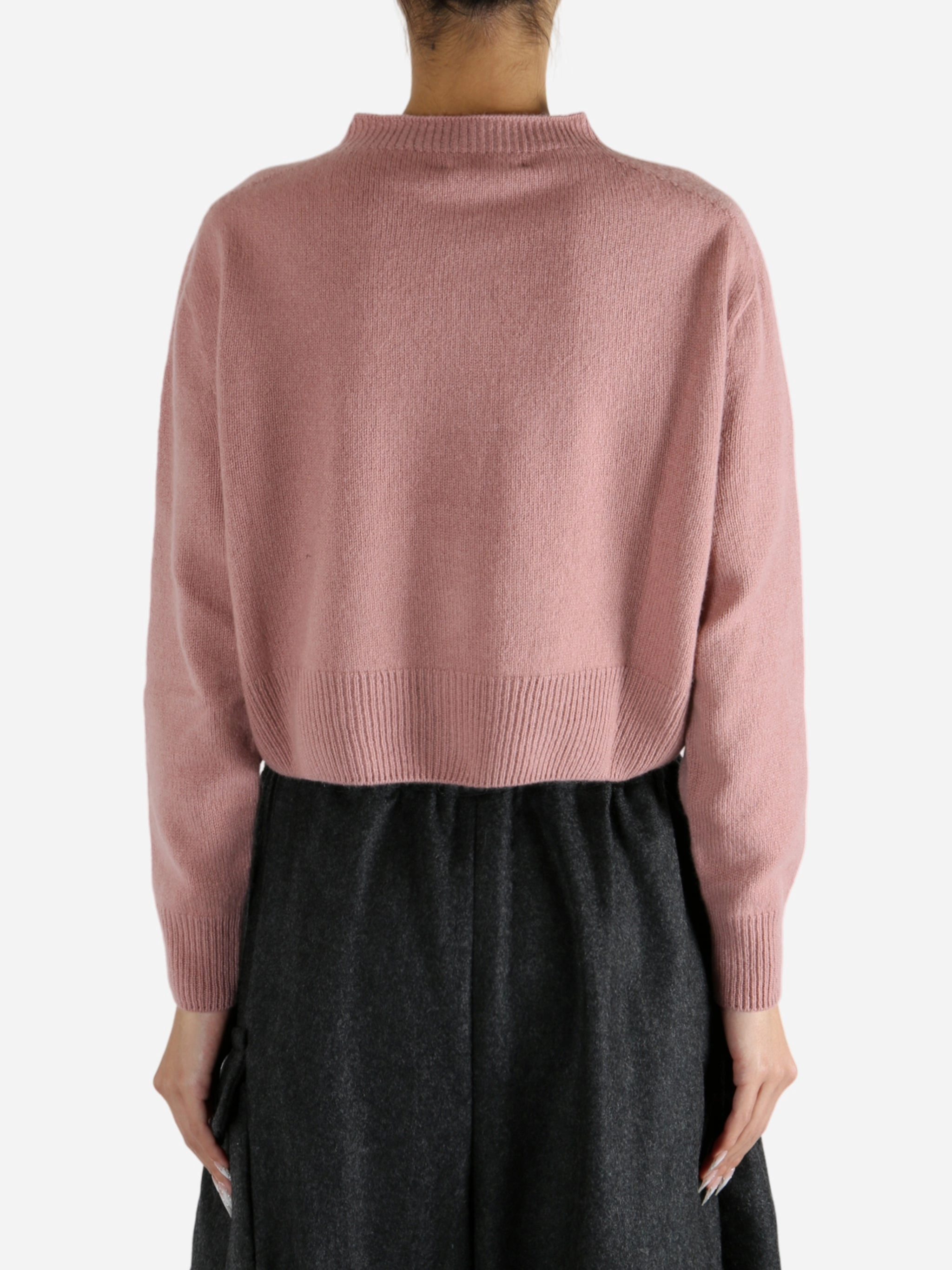 MARGARET HOWELL - Women Small Crew Neck Cardigan Trikaya Knitwear