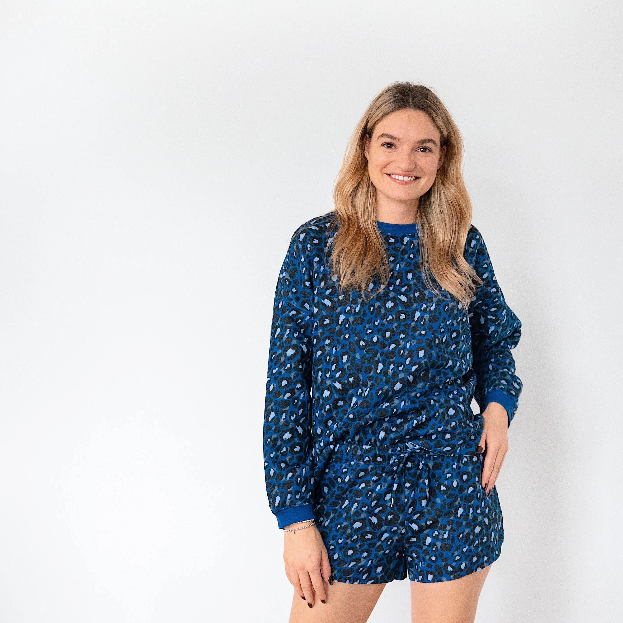 Ladies' Limoges Animal Comfortwear Collection Shorties Truck Sweatshirts