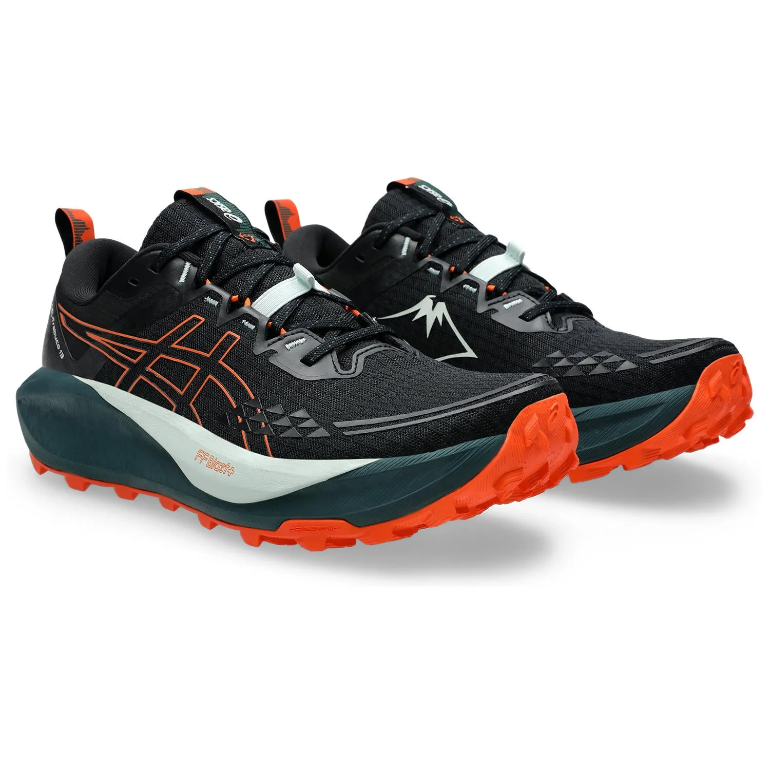 Tennis Shoes Asics Gel-Trabuco 13 Men's - Black/Nova Orange