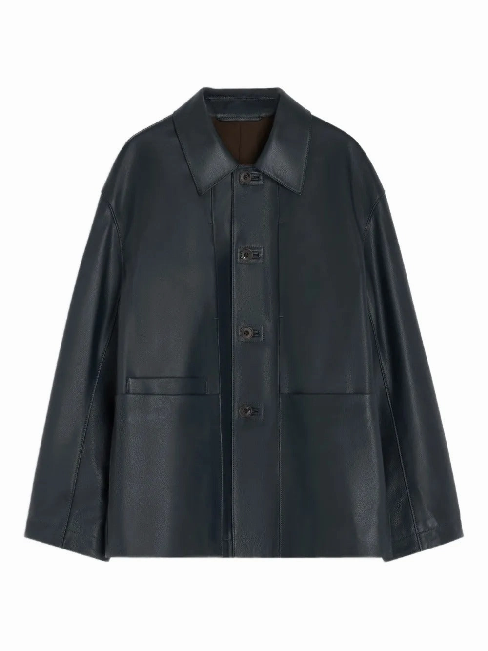 Anthony Marc Coats LEMAIRE - Men Leather Workwear Jacket