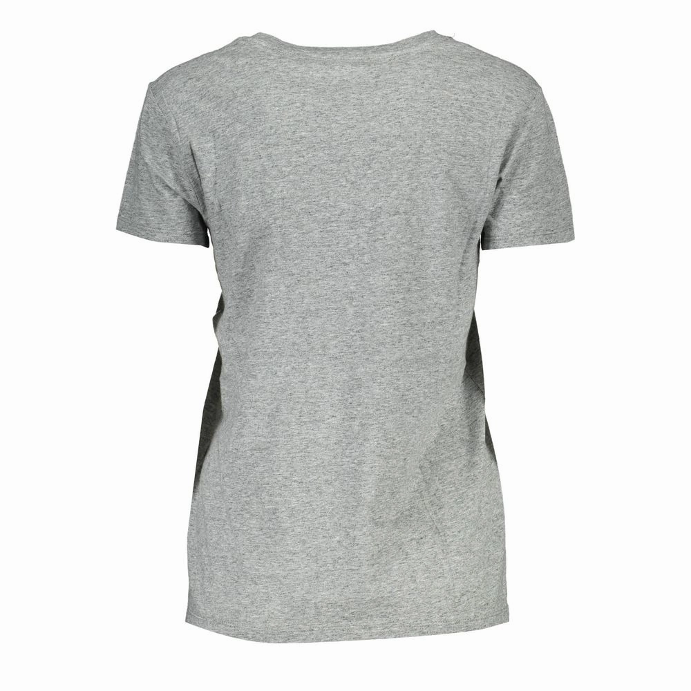 Levi's Gray Cotton Women T-Shirt Free Roblox T Shirts