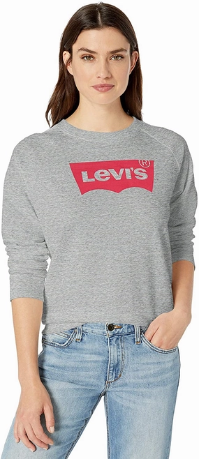 Foodie Sweatshirts Levi's Women's Relaxed Graphic Crew Sweatshirts