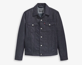 Levis Men's Trucker Jacket - Reflective Crispy Izzi Coats