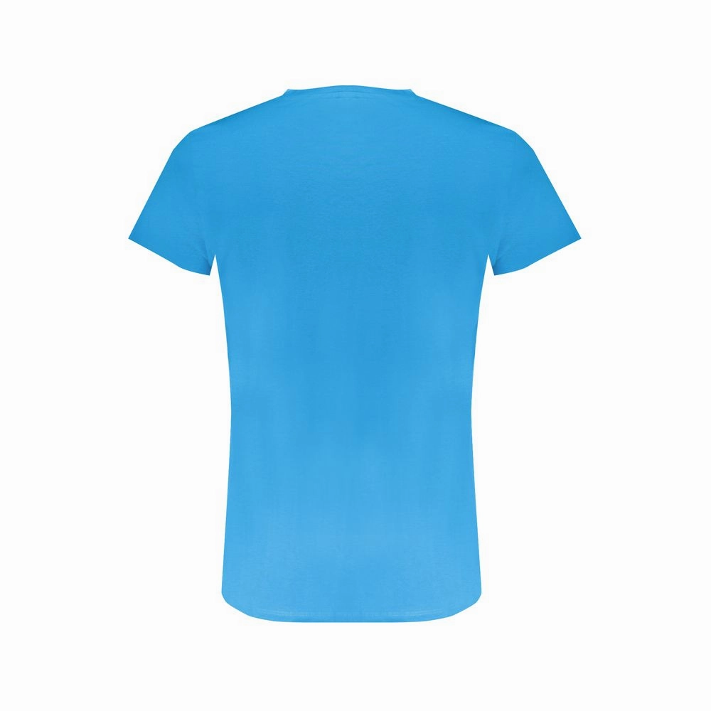 Band T Shirts Light Blue Cotton Men T-Shirt