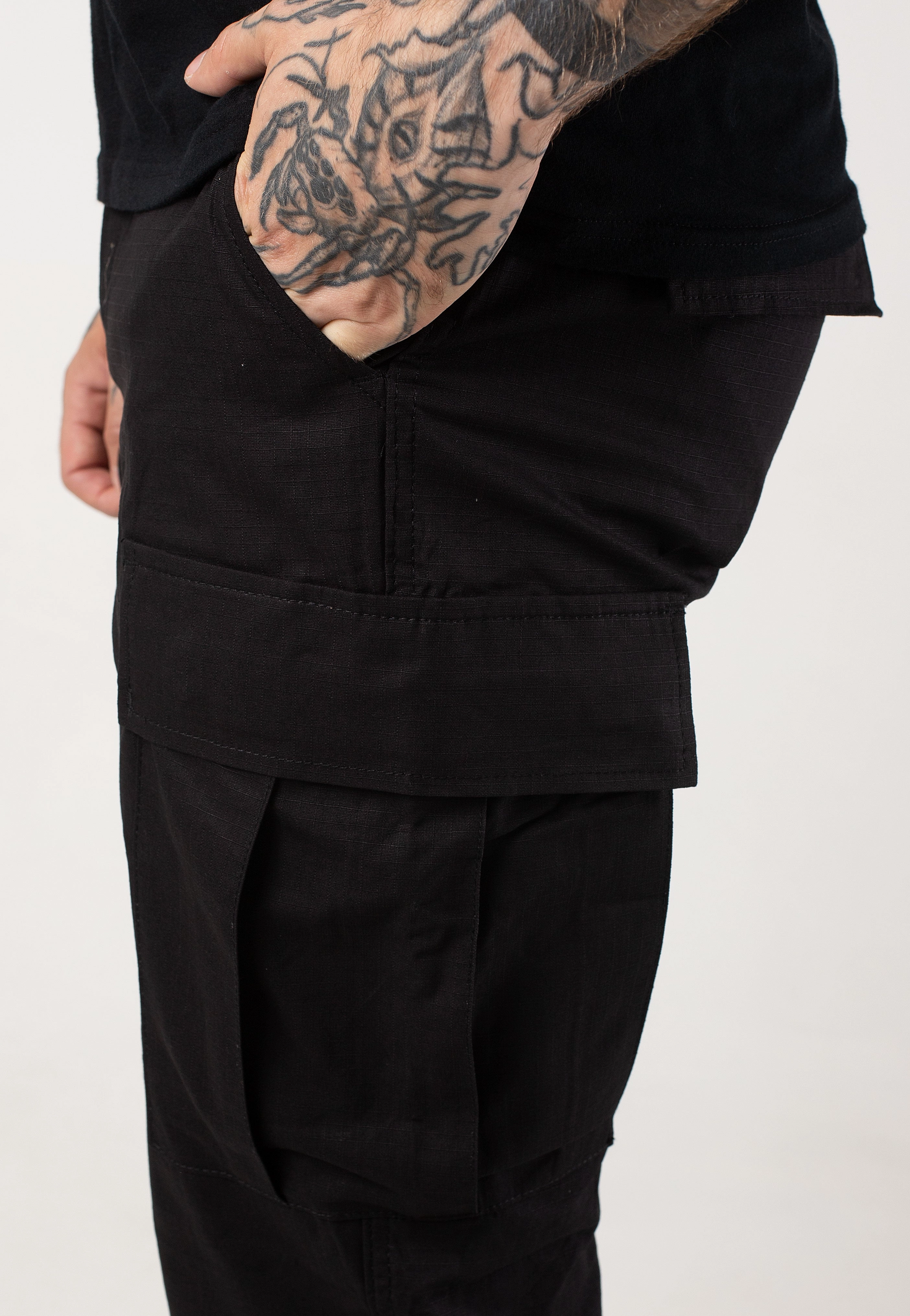 Mil-Tec - Us Bdu R/S 'Slim Fit' Black - Pants Aaliyah Cargo Pants