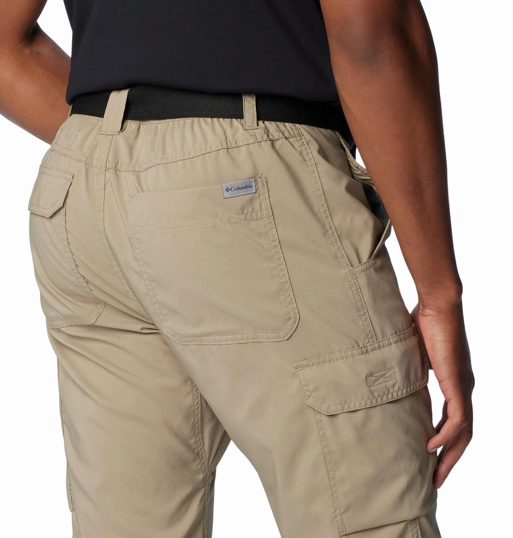 Columbia Men Beige Silver Ridge Utility Pant (Sun Protection) Detail Cargo Pants